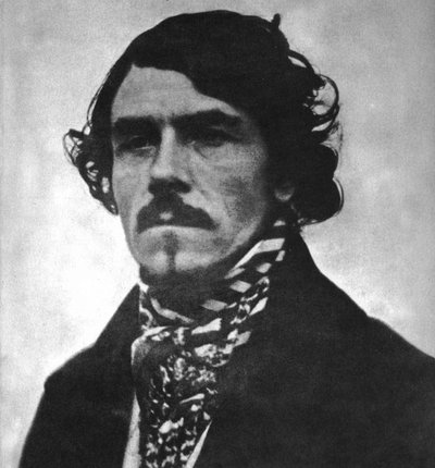 Foto van Eugène Delacroix.